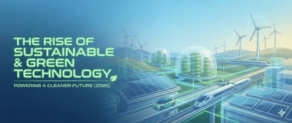 The Rise of Sustainable & Green Technology: Powering a Cleaner Future (2025) gemini generated image h9e3jbh9e3jbh9e3 (2)